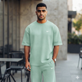 Men's Oversized T-Shirt & Sweatpants Set
